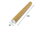 Papierový tubus 80x20x750
