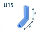 Penový polyetylén Profil   U = 15 ROH 100x100