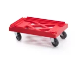 Podvozok na plastové prepravky ŠTANDARD, 4 otočné kolieska
