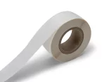 Samolepiace kolieska priehľadné, priemer 25 mm, 1000 ks na rolke