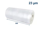 Stretch fólia strojná 500mm/23µm/prieťažnosť 360%