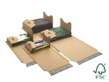 Univerzálny zásielkový obal - A5 DIN 217x155x60 z vlnitej lepenky Economy