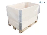 Vrece 3D 1510x700x1500 LDPE hr. 0,1, bez potlače