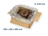 Vrecko KLT 630x420x800/0,04 polyetylénové