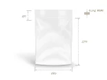 Vrecko ploché polypropylénové 180x270+40/0,04 s lepiacou chlopňou