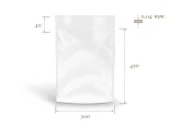Vrecko ploché polypropylénové 300x450+40/0,04 s lepiacou chlopňou