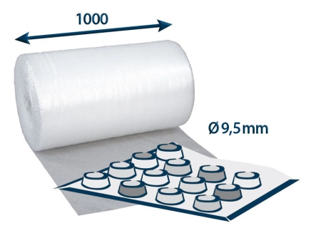 Bublinková fólia v kotúči šírky 1000 mm