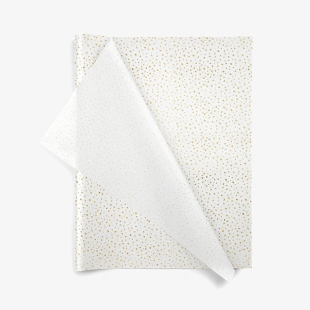 Hodvábny papier 500x760 Zlatý prach (200ks)