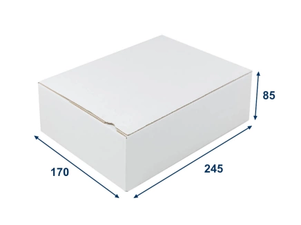 Krabica SPEEDBOX 245x170x85 3VVL 1LP biela