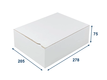 Krabica SPEEDBOX 278x205x75 3VVL 1LP biela