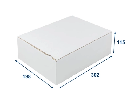 Krabica SPEEDBOX 302x198x115 3VVL 1LP biela