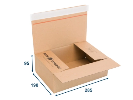 Krabica SPEEDBOX PREMIUM 285x190x95 3VVL, vlna E
