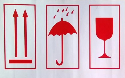 Manipulačná značka 3 Symboly, hárok