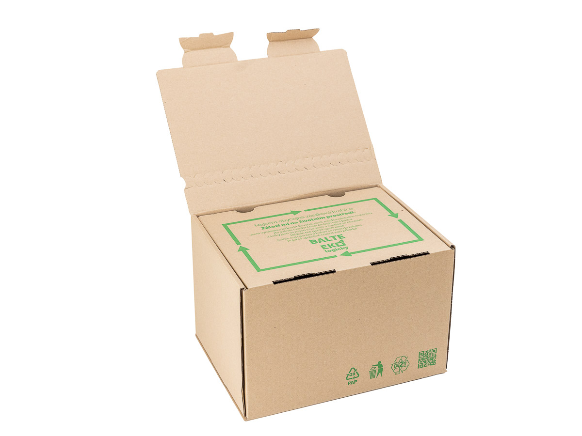 Levně 10 ks - Zásielková krabica EKOBOX 300x235x205 3VVL