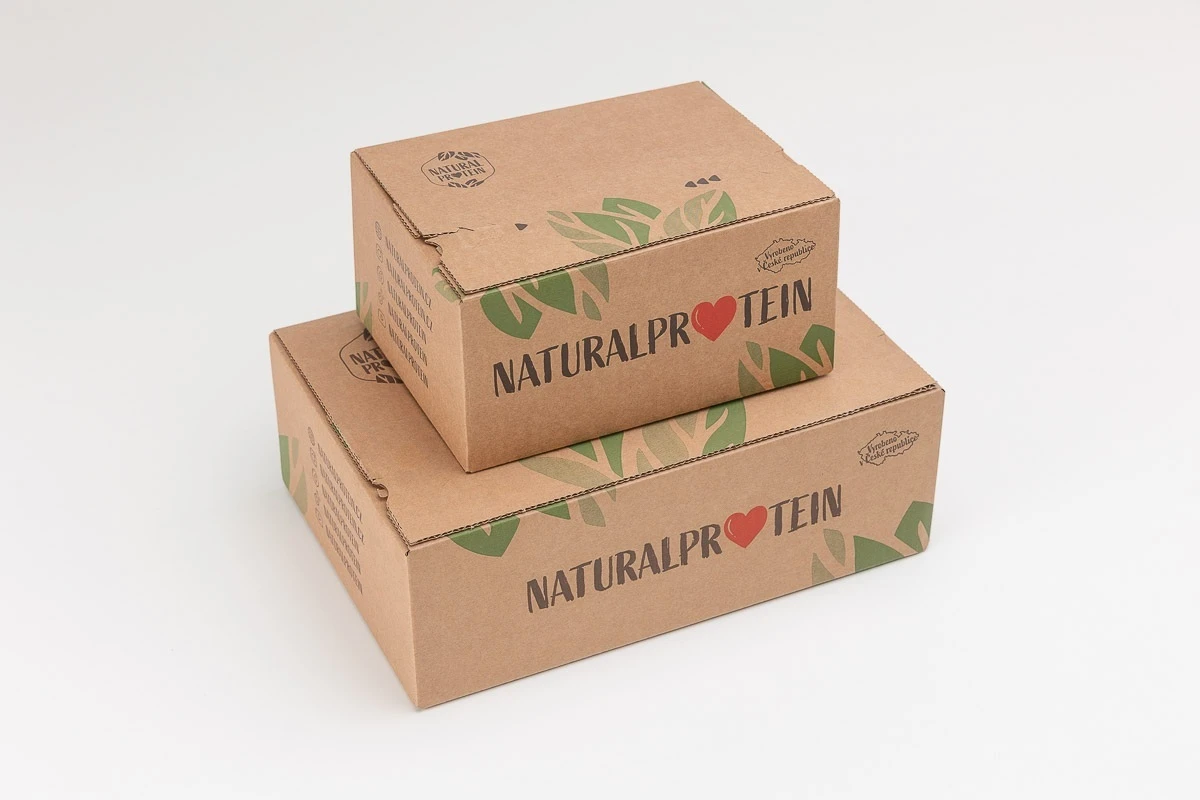 Zásielkové krabice s individuálnou potlačou - 002