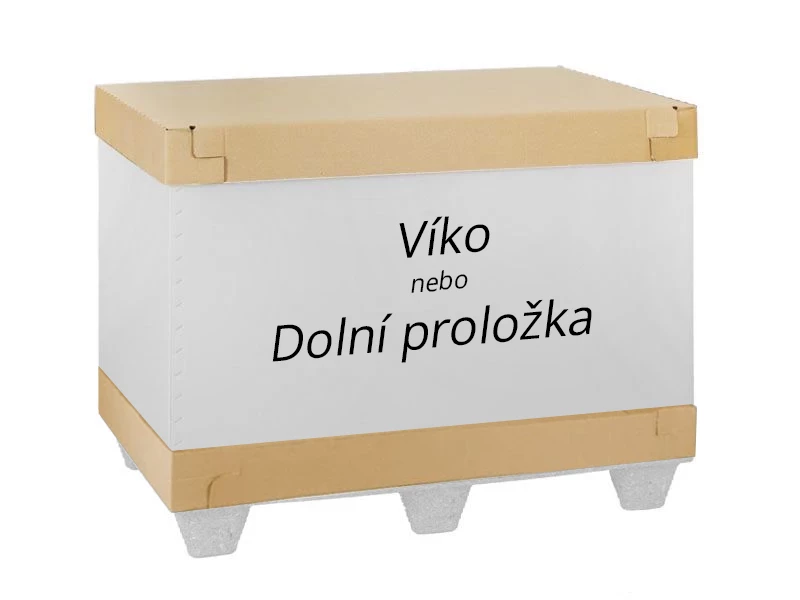 Kartónové veká na boxy - 005