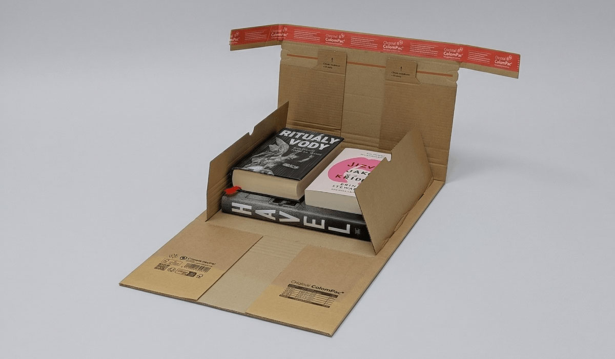 knihy v univerzálnom zásielkovom obale