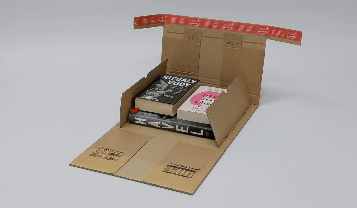 knihy v univerzálnom zásielkovom obale