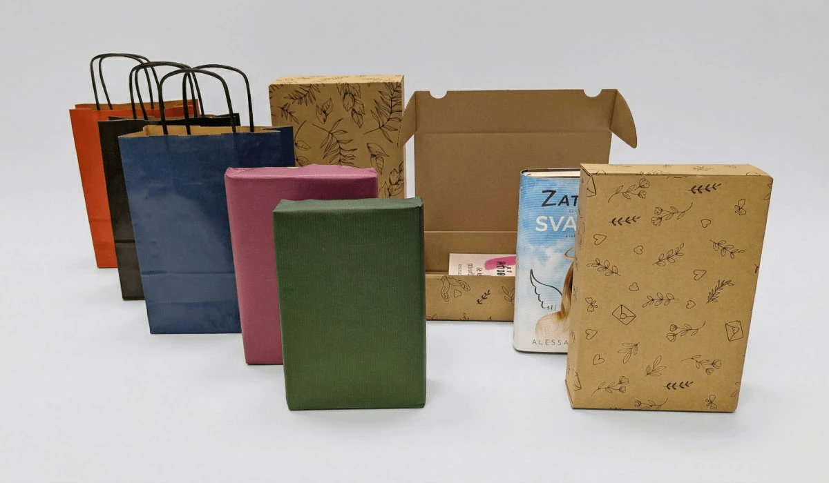 darčekové obaly na knihy